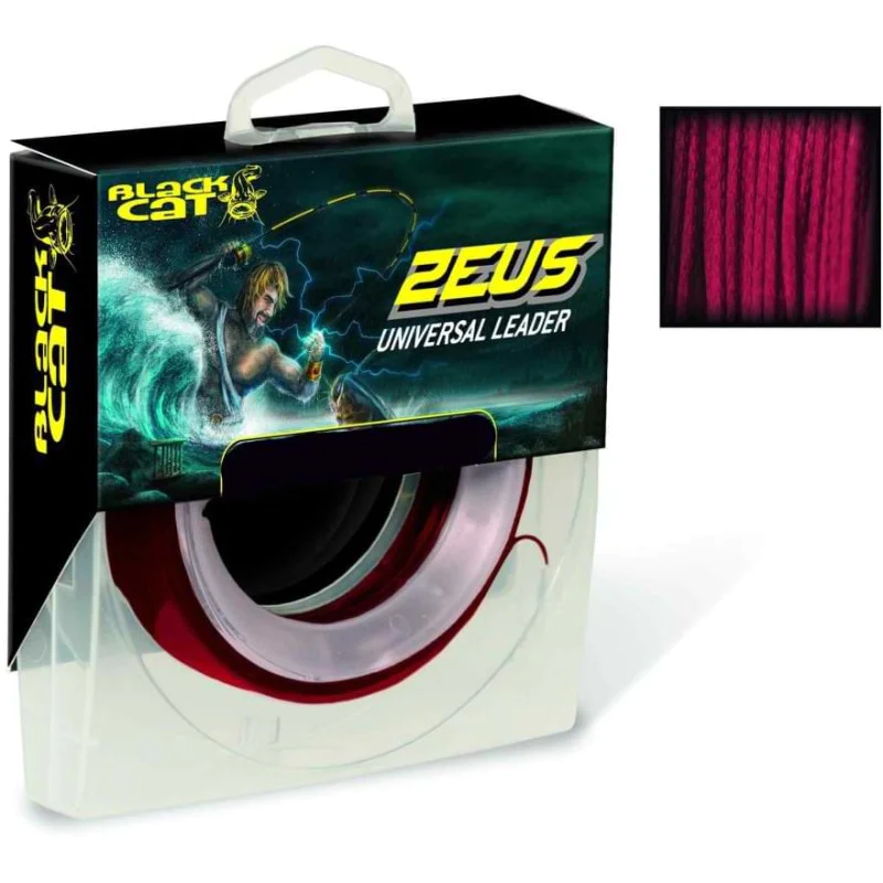 Плетено влакно за поводи BLACK CAT Zeus Universal Leader 1.10mm